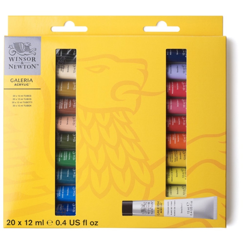 Klan dragt Glorious Winsor & Newton GALERIA ACRYLIC COLOUR 20X12ML