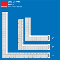 Grid L ruler lineal 30cm