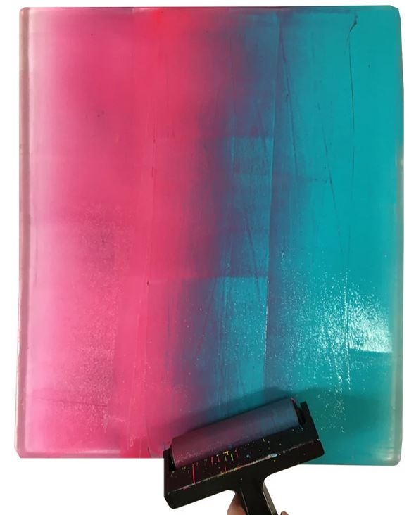 Gelli Arts 3 x 5 inch gel drukplaat