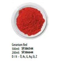 Pigment farve 500 ml. Geranium Red