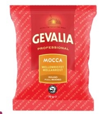 Kaffe Gevalia Mocca 129ps. a 70gram Ristet