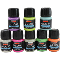 Selvlysende akryl maling 30ml GLOW In Dark