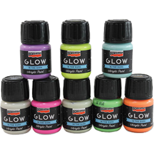 Selvlysende akryl maling 30ml GLOW In Dark