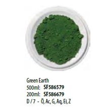 Pigment farve 500 ml. Green Earth