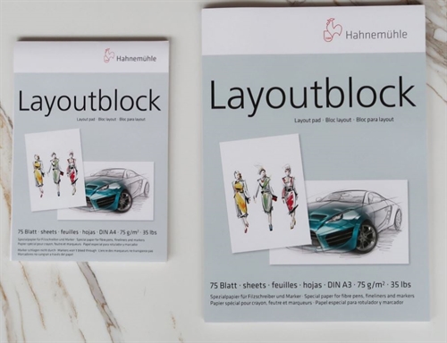 Hahnemühle Layout markerblok A2 - 75 sider