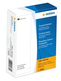 Herma frankeringsetiket 130 x 40mm