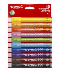 Penol 800 whiteboardmarker sæt - 10 farver 