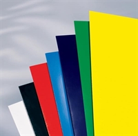 Forside, farvet HI-gloss karton, højglans 1 side, A4+, 250g 
