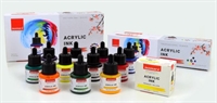 Acrylic Ink 35ml  sæt med 12 farver.