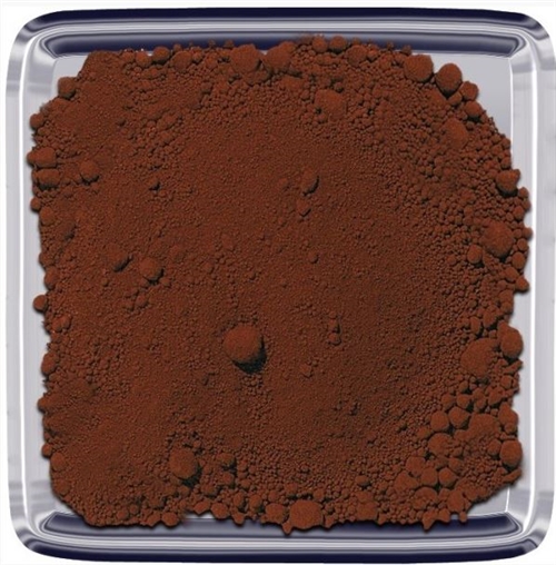 Pigment farve Jernoxid rød  250gram Studie