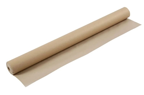 Karduspapir i rulle, brun, 130g, 96cm x 30m pr. rulle