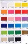 Karton A4  ColorTime 180 gram , 23 forskellige farver