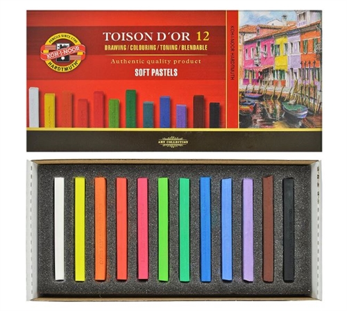 Koh-I-Noor pastel Toison Do´r soft, 12 stk. æske