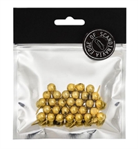 Kortnåle Sølv eller Guld farvet 20mm længde 30 stk. pr. ps.