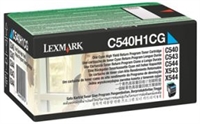 Lexmark C540/C543/C544 toner C/M/Y return 2K