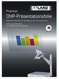 LMG overhead film A4 til farvelaser 50/pk.  