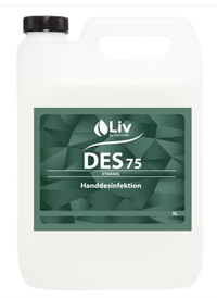Liv håndsprit Gel 75% - 1 liter
