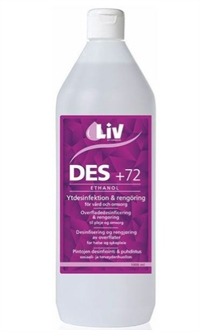 Liv Desinfection Liv 1 liter ethanolbaseret desinfektionsmiddel