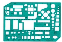 Linex 1263S Møbelskabelon  1:50