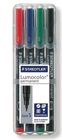 Lumocolor  tuschpen staedtler 313WP-4