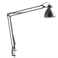 Luxo Lampe L-1 LED - sort, hvid eller grå - frit leveret