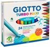 tusch pen Giotto sæt med 24 stk. MAXI