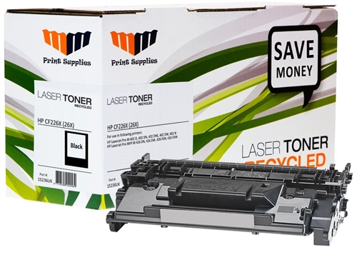 MM recyled HP toner 26X (CF226X) sort