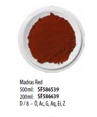 Pigment farve 500 ml. Madras Red