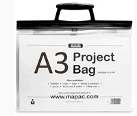 Mapac Projekt Lomme taske A3 med håndtag