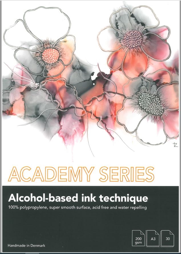Yupo Academy Syntetisk papir A3, 200 gr. bl.a. alkohol