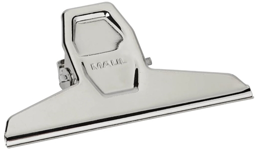 Maul brevklemme, letter clip 125mm, letterclips, forniklet