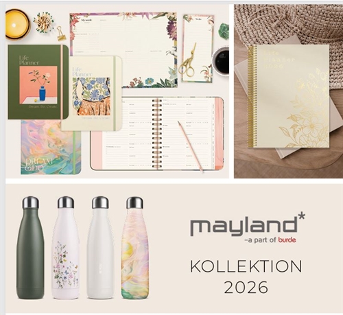 Mayland katalog 2026  ( klar til bestilling ca, 15.august 2025)