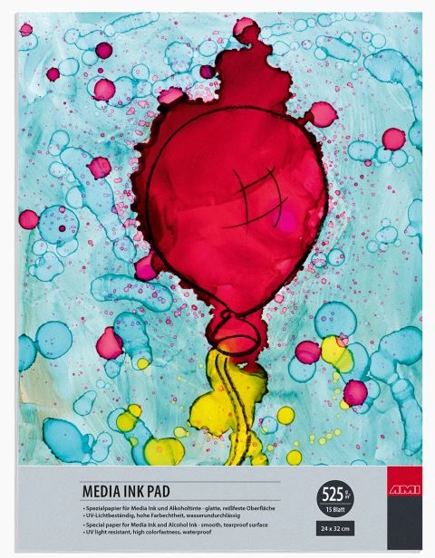 Blok Alcohol Media Ink Pad 525gram 24x 32cm Yupo