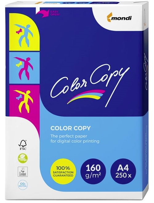 Laser Papir A4, 160 gram, Mondi Color Copy