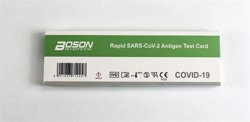 SARS-CoV-2 Antigen Rapid Test Kit, Coronatest, COVID-19 (på lager) hjemmetest, selvtest