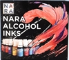 NARA alcohol ink sæt med 6x15 ml farver "restsalg"