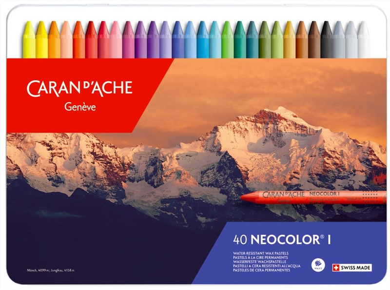 Caran d'Ache Neocolor 1 æske med 10 stk.