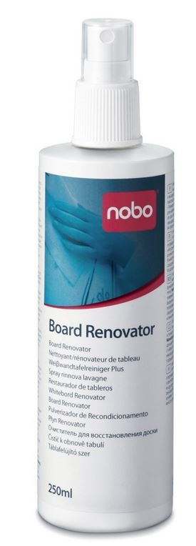 NOBO Whiteboard renovator spray 250ml.