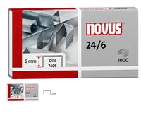 Hæfteklamme 24-6 NOVUS 1000/pk. super 1M