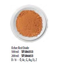Pigment farve 500 ml. Ochre Red Oxide