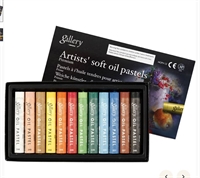Gallery Soft Oil pastels 12 stk 10 mm