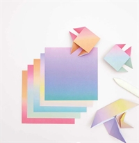 Origami Duo Color Linear Gradient 15x15 cm 100 blade