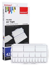 Sammenklappelig lufttæt plastpalette 32x29cm med 42 rum UDSOLGT