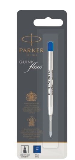 Parker Ballpen refill Quinkflow til kuglepen - flere tykkelser og farver