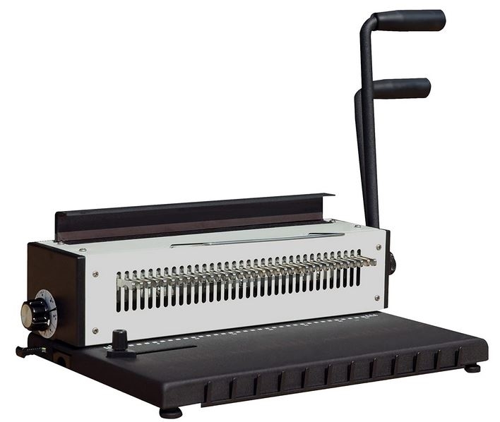 Indbindingsmaskine til metalspiraler Heavy Duty Wireindbinding