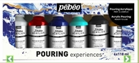 Acrylic Pouring Pebero Experiences  6 x118ml