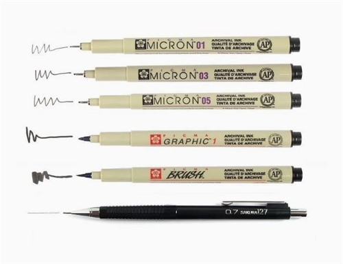 Sakura Pigma Manga sæt