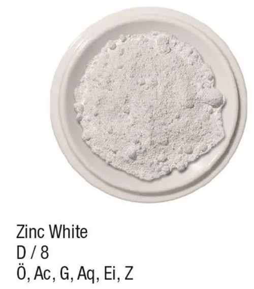 Pigment kunstnerkvalitet 200ml Zink hvid