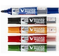 Pilot Whiteboardmarker BG V - rund el. kantet spids