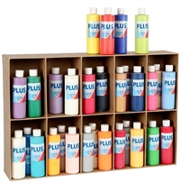 Akryl Hobbymaling 30x250ml - 30 farver - Plus Color akrylmaling